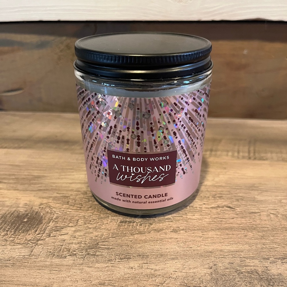 Bath and Body Works A Thousand Wishes Candle